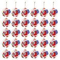 thumbnail image 1 of Adornos navideños Tarjeta colgante de madera de Navidad Decoración de árbol de Navidad de madera de doble cara Wmkox8yii gf9207, 1 of 8