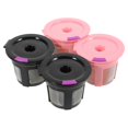 thumbnail image 2 of Coffee Powder Filter Cups Flavor Preservation Office Use 4Pcs Black, 2 of 5