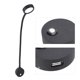 thumbnail image 3 of Luz De Lectura Para RV, Puerto USB, Lámpara De Pared Para Cabecera De Cuello De Cisne Flexible CRI 90+, Luz Roja Blanca Cálida Para Barco Y Yate, 3 of 7