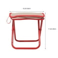 thumbnail image 2 of ETHZZLE Compact Folding Chair with Ergonomic Seat and Handbag Storage for Fishing and Camping, 2 of 8