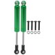 thumbnail image 1 of Lot de 2 amortisseurs RC 102 mm en alliage d'aluminium à ressort interne pour voiture télécommandée TRAXXAS SLASH 2WD, vert, 1 of 4