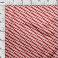 thumbnail image 3 of oneOone Silk Tabby Red Fabric Abstract Stripe Fabric For Sewing Printed Craft Fabric By The Yard 42 Inch Wide, 3 of 5