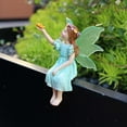 thumbnail image 5 of Flower Fairy Resin Ornament under $5! Yrmaups Flower Fairies Resin Ornament, Garden Pot Decoration, Plug in Fairy Figurine, Resin Garden Statue, Flower Pot Decor, Fairy Ornament for Home, Office, 5 of 9