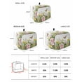 thumbnail image 3 of Fsddascl Pink Spring Floral Small Toaster Cover 2 Slice, Kitchen Appliance Covers, Pastoral Flowers Summer Botanical Toaster Oven Cover with Loop, Bread Machine Cover Polyester Dust Cover Protection, 3 of 5