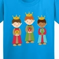 thumbnail image 4 of Inktastic Christmas Three Wisemen Youth T-Shirt, 4 of 5