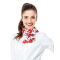 thumbnail image 4 of CBC Crown Women's Lightweight Christmas Friends Printed Christmas Themed Silk Feeling 13" x 60" Scarf, 4 of 4