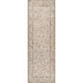 thumbnail image 5 of Nuloom Hillstone Collection Traditional Vintage Medallion Area Rug, 2' 8" x 8', Runner, Glenette Light Brown, 5 of 7