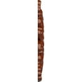 thumbnail image 4 of Ekena Millwork 18"W x 18"H x 3 1/4"ID x 1 1/2"P Crawley Ceiling Medallion (Fits Canopies up to 6 3/4"), Hand-Painted Firebrick, 4 of 5