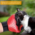 thumbnail image 5 of Pet Glove Grooming Tool Pet Hair Remover Mitt With Enhanced Five Finger Design, 5 of 5