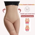 thumbnail image 2 of Pantalones para esculpir el cuerpo Pantalones de abdomen de cintura media para mujer Pantalones de cintura alta Leggings Pantalones cortos Fridja  nalpqowj31272, 2 of 7