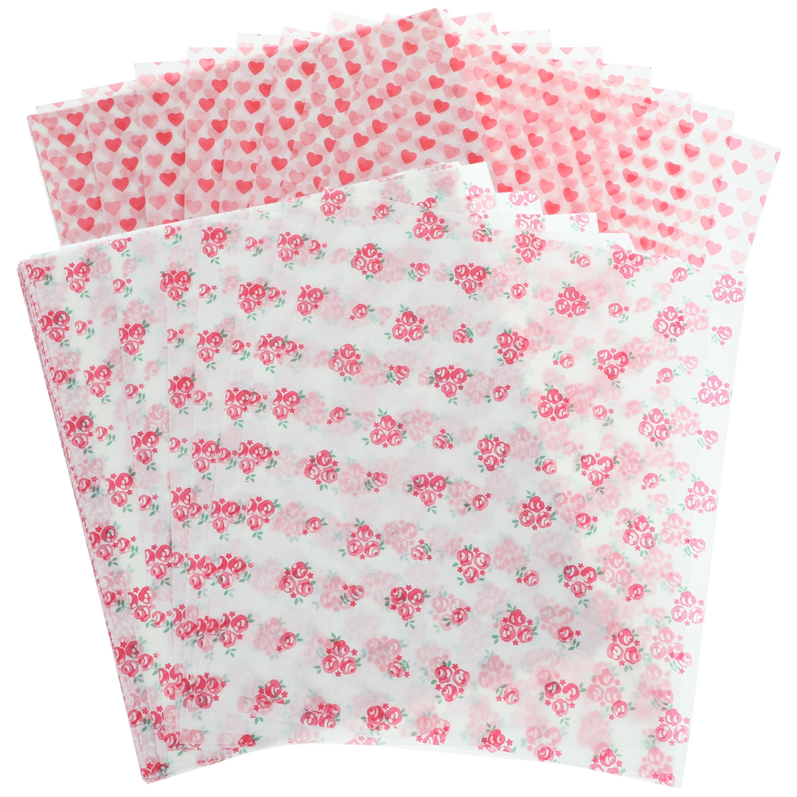 NUOLUX 100 Sheets Food Grade Wrap Paper GreaseResistant Sandwich Wrap