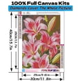 thumbnail image 4 of BYGFHLYW Diamond Painting Kits,Perfume Lily Art Craft Diamond art Kits for Adults,Full Round Dril Home Wall Decor., 4 of 7