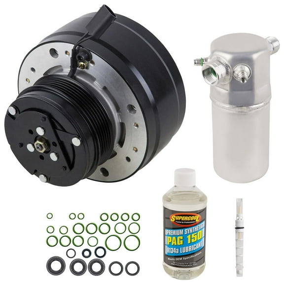 AC Compressor & A/C Kit For Chevy S10 S-10 Blazer GMC Sonoma Jimmy S15 S-15 4.3L V6 1994 1995 - BuyAutoParts