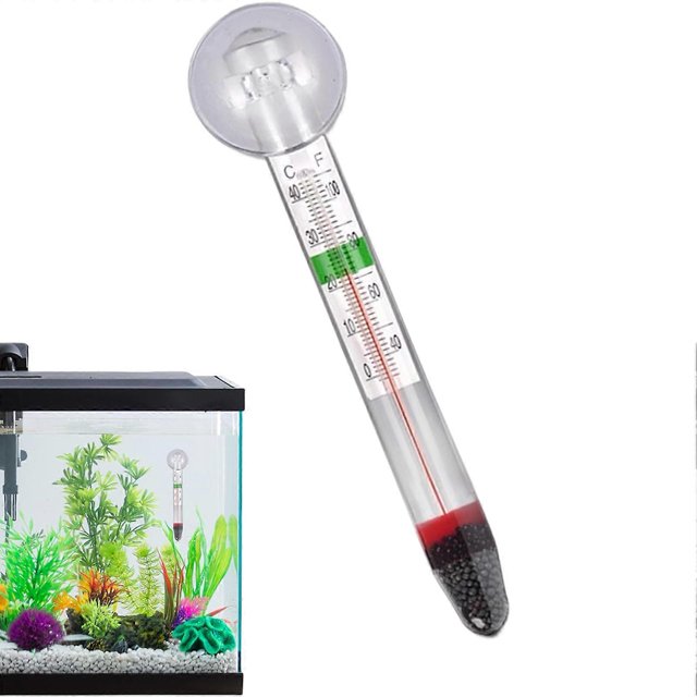 Digital Aquarium Thermometer Precise Digital Thermometer EasytoRead Display with Clear Readings for Freshwater Reptiles Indoor Outdoor