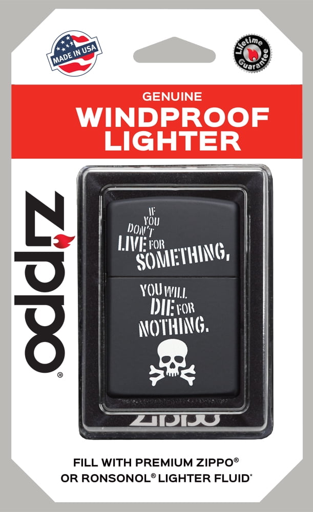 Zippo Live For Something