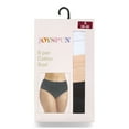 thumbnail image 2 of Joyspun Women's Cotton-Blend Brief Panties, 6-Pack, Sizes S-XXXL, 2 of 5