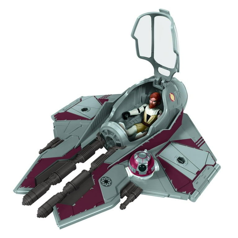 その他 Star Wars Obi-Wan&#39;s Jedi Starfighter Vehicle Star Wars Obi-Wan Jedi Starfighter Class II Vehicle | eBay