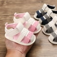 thumbnail image 5 of Uccdo Summer Baby Girls Boys Anti-Slip Sandals Crib Shoes Infants Hollow Design Soft Soled First Walkers 0-18M, 5 of 7