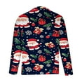 thumbnail image 4 of Stamzod Mens Tshirts Fashion Christmas Printed Crewneck Long Sleeve Shirts Casual Oversized Tshirts for Men Christmas Gifts Multicolor-8 L, 4 of 6