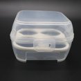 thumbnail image 4 of Makeup Egg Container Empty Transparent 4 Capacity Beauty Sponge Storage, 4 of 10