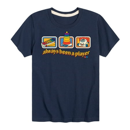 Fisher Price - Player For Life - Youth Short Sleeve T-shirt