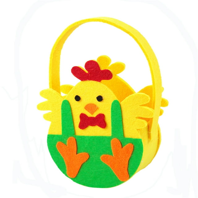 Fiudx Ofertas flash del día solo en línea Bolsa de regalo de conejito de Pascua, bolsa de dulces, accesorio para fiesta en casa