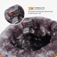 thumbnail image 3 of Botas de nieve ALEADER impermeables para clima frío e invierno para hombre, negro/naranja, 3 of 6
