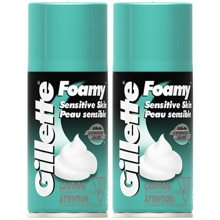 Gillette Foamy Sensitive Skin Shaving Cream - 11 oz - 2