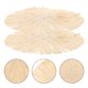 thumbnail image 2 of 8pcs Cup Coasters Hawaiian Temo Party Coasters Mesa de comedor Decorative Coasters Mats, 2 of 6