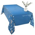 thumbnail image 2 of Modern Blue Table Cloth Waterproof Tablecloths, Abstract Diamond Luxury Gradient Tablecloth Dining Table Cover for Kitchen Party Tabletop Outdoor, Rectangle Tablecloth 60x120 Inch, 2 of 9