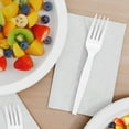 thumbnail image 6 of MyOfficeInnovations Plastic Fork Medium-Weight White 24390989, 6 of 7