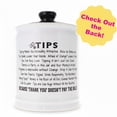 thumbnail image 2 of Ceramic Tips Jar Piggy Bank, 2 of 9