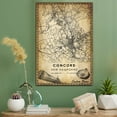 thumbnail image 3 of Concord Map Poster, New Hampshire Map Art Poster, Canvas, Concord Map City vintage Poster, Street Map Artwork Poster, Concord Map Canvas - 89AZ935, 3 of 6