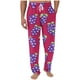 thumbnail image 1 of Pantalones largos para hombre con estampado de cintura elástica y bolsillo con cordón, pantalones largos de poliéster para hombre, 1 of 5