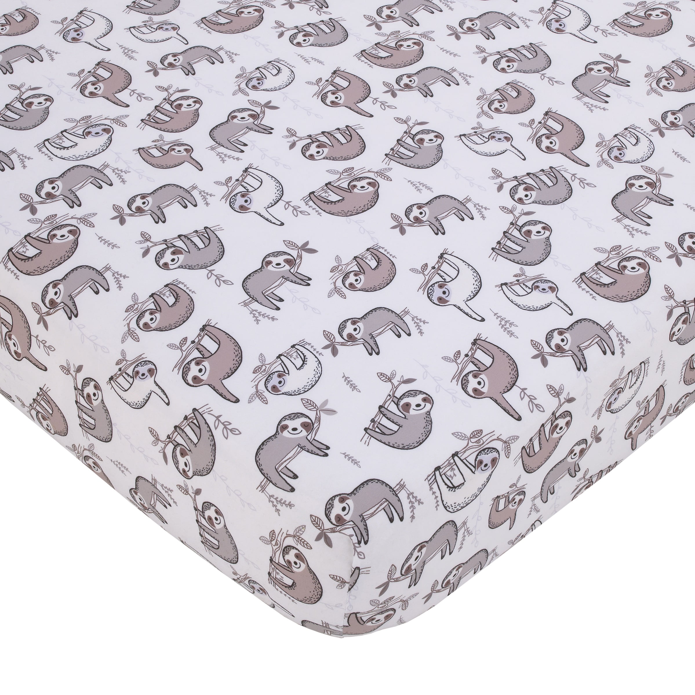 sloth baby sheets