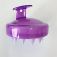 thumbnail image 2 of Head Scrubber with Long & Flexible Silicone Node, Reach Hair Roots Easily, Remove Dandruff and Exfoliate, Stimulate Hair Growth, 2 of 3