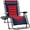 Navy/Red, variant on Oversized Padded Zero Gravity Chair, Folding Outdoor Patio Recliner, XL Anti Gravity Lounger for Backyard w/Headrest, Cup Holder, Side Tray, Polyester Mesh - Navy/Red