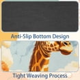 thumbnail image 4 of Deer Printed Square Desk Mat Mousepad, 8.3x9.8 Inch, Non-Slip Rubber Bottom, Suitable for Office and Gaming, 4 of 6