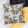 thumbnail image 2 of SHANXI Throw Pillow Covers Retro Vintage Flowers Botanical Print Cushion Cover Soft Pillow Cases for Home Sofa Bed Chair Car Office Decorative 18x18in, 2 of 5