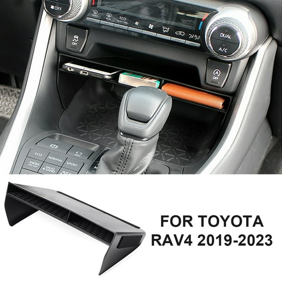 JJMY For Toyota RAV4 2019-2023 Center Console Storage Box Secondary Container Tray , 1 Pack