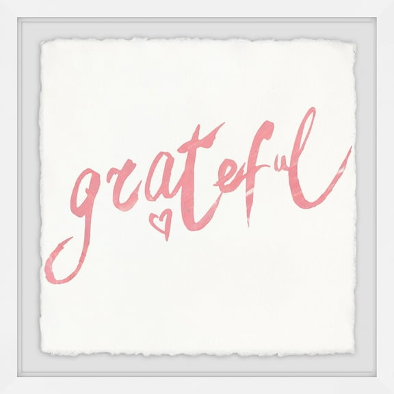 MARMONT HILL - Handmade Grateful II Framed Print 24 x 24