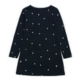 thumbnail image 2 of Generic Baby Girl Fall Outfits Girls Christmas Dress Toddler Kids Santa Wave Point Princess Dress Xmas Clothes for Classic Fashion Breathable Clothing(9-12 Months,Blue), 2 of 8