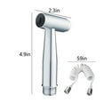 thumbnail image 3 of Vikakiooze Hand Helds Bidet Sprayer 5FT Hose Handheld Bidet Sprayer For Toilet Toilet Bidet Sprayer For Intimates Care Feminine Wash Baby Wash Bathroom Accessories, 3 of 6