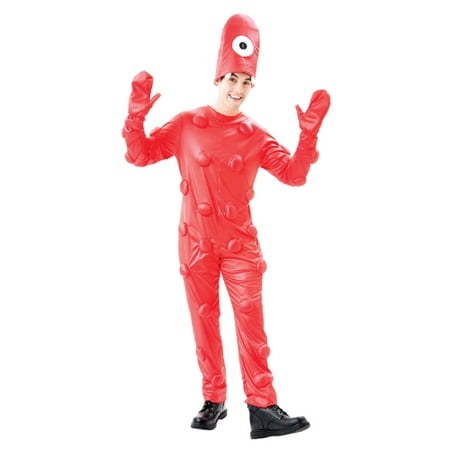 Deluxe Yo Gabba Gabba Muno Adult Costume Size (Best Costumes For Large Groups)