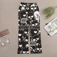 thumbnail image 5 of Badtz Maru Women's Wide Leg Yoga Pant Comfy Loose Sweatpants High Waist Lounge Casual Athletic Pant Workout Joggers Pant, 5 of 7
