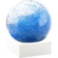 thumbnail image 1 of CoolSnowGlobes Boule à Neige en Verre Bleu Moderne, 1 of 2