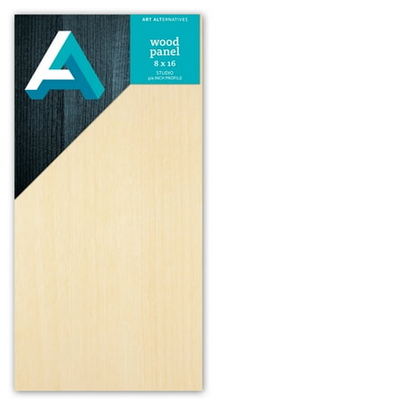 UPC: 0082435460222 | Art Alternatives Classic Wood Panel  Studio  .75  Profile  8  x 16