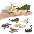 thumbnail image 2 of Set de figuras de animales salvajes, 6 unidades, escorpión, fénix, iguana y serpiente, 2 of 2