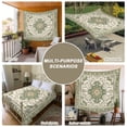thumbnail image 6 of Sage Green Tapestry for Bedroom Wall Hanging Tapestry, Southwest Tribal Antique Boho-Chic Farmhouse Ceiling Backdrop Tapestries Poster Blanket Wall Decor for Teens Room Living Room Dorm 39" x 59", 6 of 8