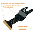 thumbnail image 4 of 18 PCS Titanium Oscillating Saw Blades Metal Cutting, Multitool Blades for Soft Metal Nails Hard Material and Wood Plastic, Multi Tool Blades Kits Fit Dewalt Ryobi Bosch Milwaukee, 4 of 13